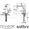 Sottini A6621AA GEN1 Mixer Spare Diagram