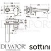 Sottini A6622AA GEN1 Mixer Spare Diagram