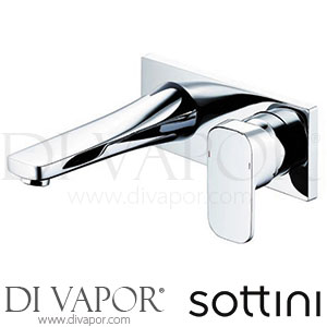 Sottini A6623AA Turano Wall Mounted Basin Mixer Needs A5948NU Spare Parts
