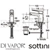 Sottini A6624AA Mixer Spare Diagram