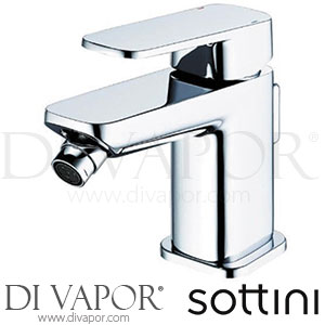 Sottini A6624AA Turano Single Lever One Hole Bidet Mixer with Pop-Up Waste Spare Parts