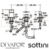 Sottini-A6628AA-Mixer-Spare-Diagram