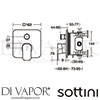 Sottini-A6630AA-Mixer-Spare-Diagram