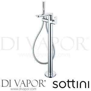 Sottini Turano Single Lever Freestanding Bath Shower Mixer Spare Parts A6634AA GEN1