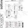 Sottini-A6635AA-Mixer-Spare-Tech-Diagram