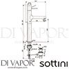 Sottini-A6637AA-Mixer-Spare-Diagram