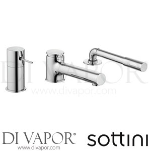 Sottini A6641AA Valsura 3 Hole Bath Shower Mixer Spare Parts