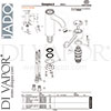 Jado A6692AA Spare Parts Tech Diagram