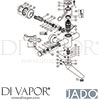 Jado A6699AA Spare Tech Diagram