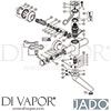 Jado A6700AA Spare Tech Diagram