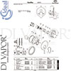 Ideal Standard A6757AA Mixer Spare Tech Diagram