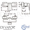 Ideal Standard A6848AA Mixer Spare Diagram