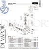 Ideal Standard A6848AA Mixer Spare Tech Diagram
