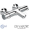 Ideal Standard CeraPlus 2 Thermostatic Bath Shower Mixer Spare Parts