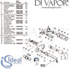 Ideal Standard Ceraflex Built-In Basin Mixer Spares