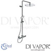 Ideal Standard Idealrain Luxe Shower System Ceratherm 100 Evojet Spare Parts