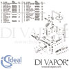 Ideal Standard Idealrain Luxe Shower System Ceratherm 100 Evojet Spares