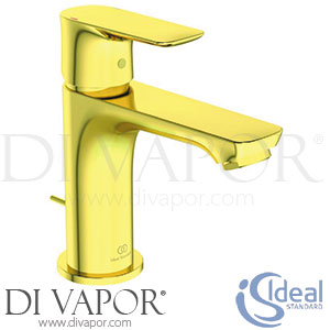 Ideal Standard Connect Air | Concept Air Slim Sundance Gold Basin Mixer - Aug 2017 - Tap Spare Parts A7007A2 GEN1