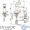 Ideal Standard A7007A5 Mixer Spare Diagram