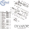Ideal Standard Connect Air Concept Air Brushed Gold Basin Mixer Spares
