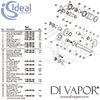 Ideal Standard Connect Air Concept Air Chrome Wall Mounted Basin Mixer Spares