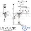 Ideal Standard A7010A2 Mixer Spare Diagram