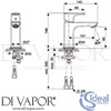 Ideal Standard A7010A5 Mixer Spare Diagram