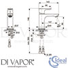 Ideal Standard A7010AA Mixer Spare Diagram