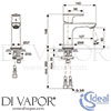 Ideal Standard A7010GN GEN1 Mixer Spare Diagram