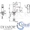 Ideal Standard A7011A2 Tap Spare Diagram