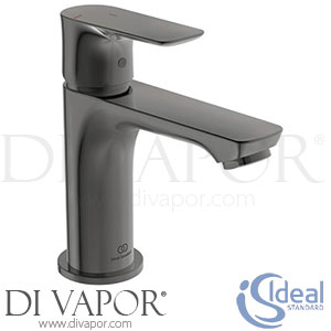 Ideal Standard Connect Air | Concept Air Basin Mixer Bluestart Magnetic Grey Slim - Aug 2017 - Tap Spare Parts A7011A5 GEN1