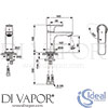 Ideal Standard A7011A5 Mixer Spare Diagram