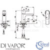 Ideal Standard A7011GN Mixer Spare Diagram