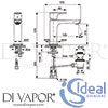 Ideal Standard A7012A5 Diagram
