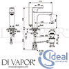 Ideal Standard A7012GN Diagram