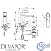 Ideal Standard A7013AA Mixer Spare Diagram
