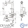 Ideal Standard A7020A5 Mixer Spare Diagram