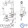 Ideal Standard A7020GN Mixer Spare Diagram