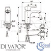 Ideal Standard A7021GN GEN1 Mixer Spare Diagram