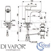 Ideal Standard A7022A5 GEN1 Spare Diagram