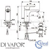 Ideal Standard A7022A5 Mixer Spare Diagram