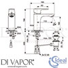 Ideal Standard A7022AA GEN1 Spare Diagram