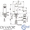 Ideal Standard A7022GN GEN1 Spare Diagram