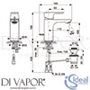 Ideal Standard A7022GN Mixer Spare Diagram