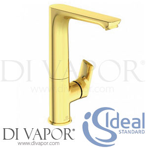 Ideal Standard A7023A2 Connect Air | Concept Air Gold High Spout Basin Mixer Slim Tap No Waste Spare Parts