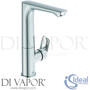 Ideal Standard A7023AA Connect Air | Concept Air Chrome High Spout Basin Mixer Slim Tap No Waste Spare Parts