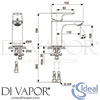 Ideal Standard A7024A5 GEN1 Spare Diagram