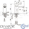 Ideal Standard A7024AA Mixer Spare Diagram