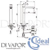 Ideal Standard A7025A2 Diagram