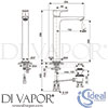 Ideal Standard A7025A5 GEN1 Mixer Spare Diagram